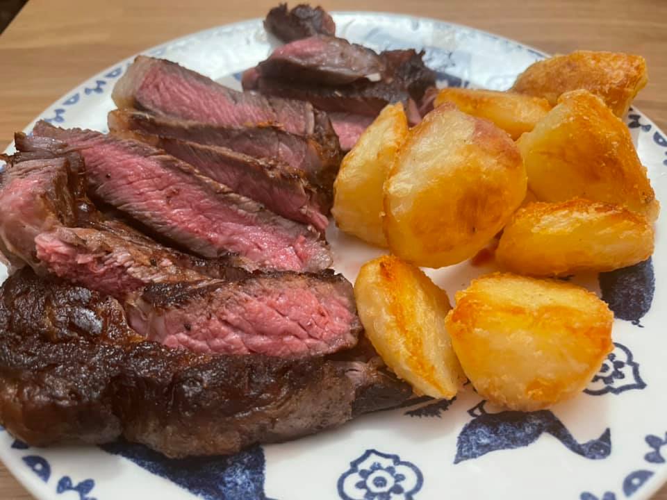 Ribeye and Potatoes 